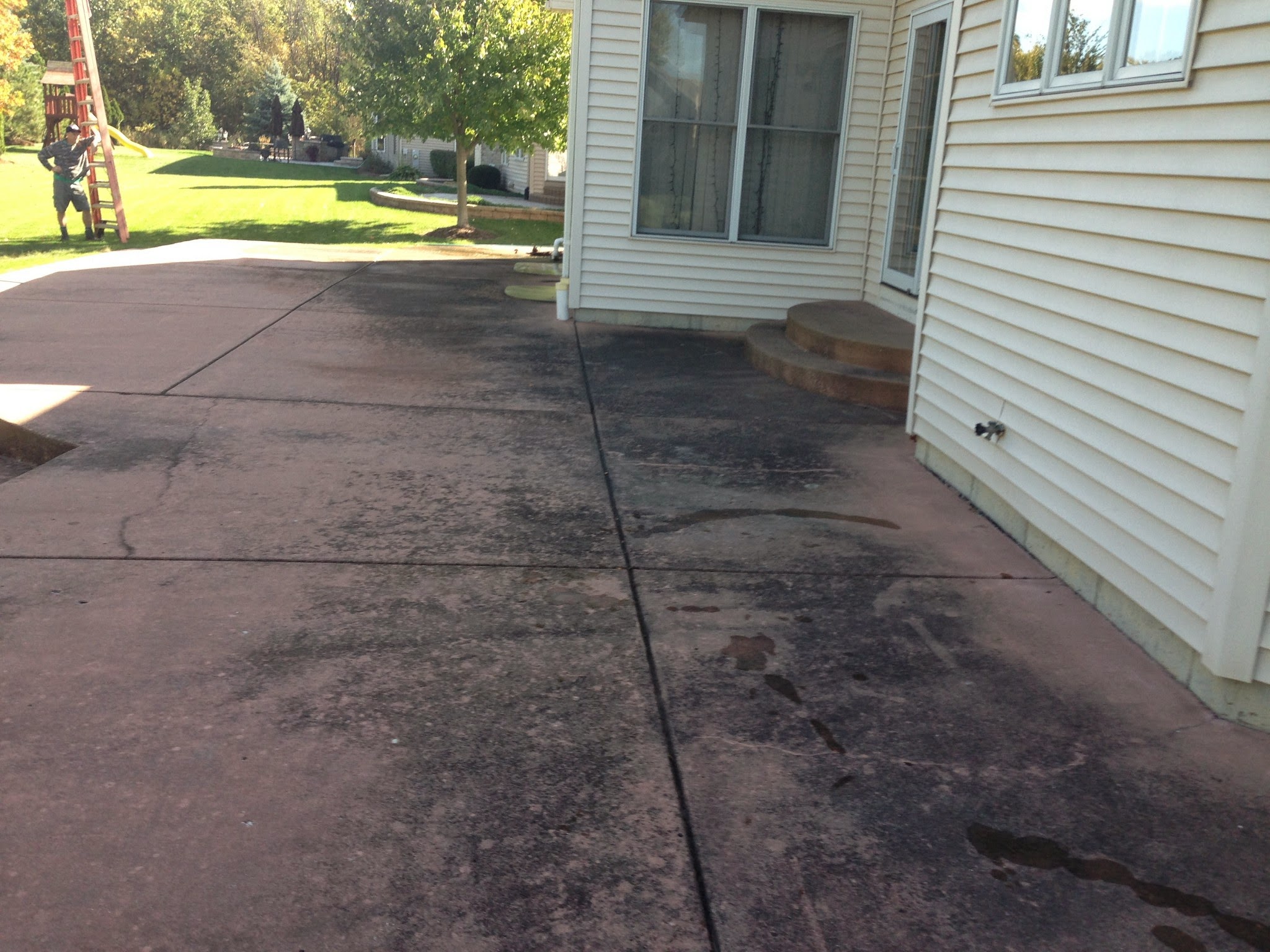 Concrete Patio Cleaning Chicago